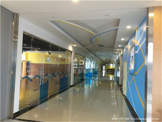 冠培教育-沐鸣2时尚办公家具工程案例