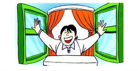 开窗通风