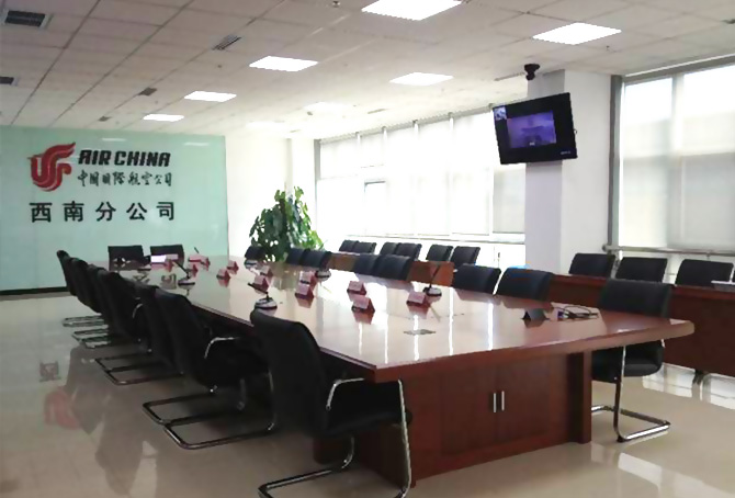 中国国际航空公司办公家具项目——沐鸣2工程案例