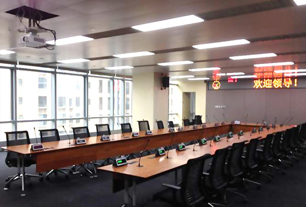 江苏发展控股集团会议室办公家具-赢咖8会议桌