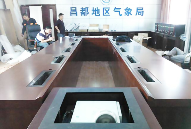 西藏自治区昌都地区气象局办公室家具-沐鸣2工程案例