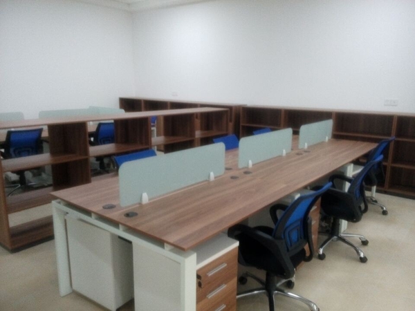 海特实业有限公司职员区办公家具-赢咖8工程案例