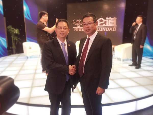 赢咖8董事长张晓帆受邀参加央视CCTV《牛商论道》节目录制 赢咖8董事长张晓帆受邀参加央视CCTV《牛商论道》节目录制