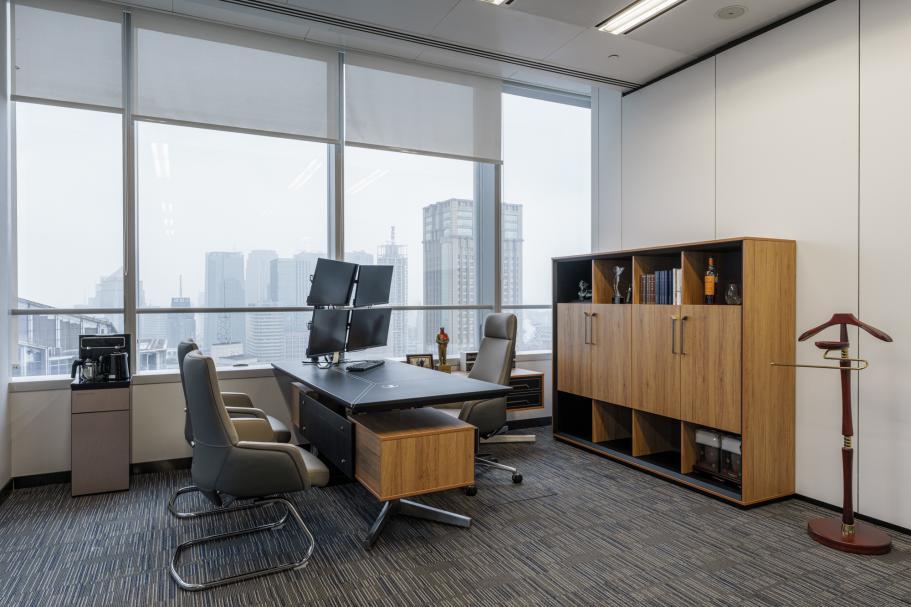 南京高端办公空间实景案例｜沐鸣230年厂家打造的办公美学落地范本